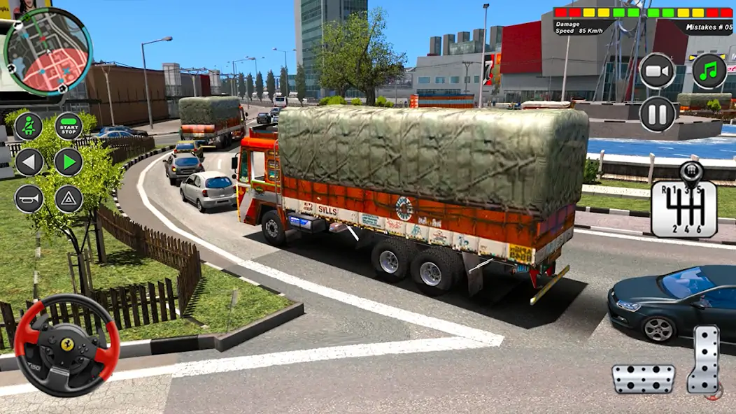 Download Indian Heavy Truck Delivery 3D [MOD, Unlimited money/gems] + Hack [MOD, Menu] for Android