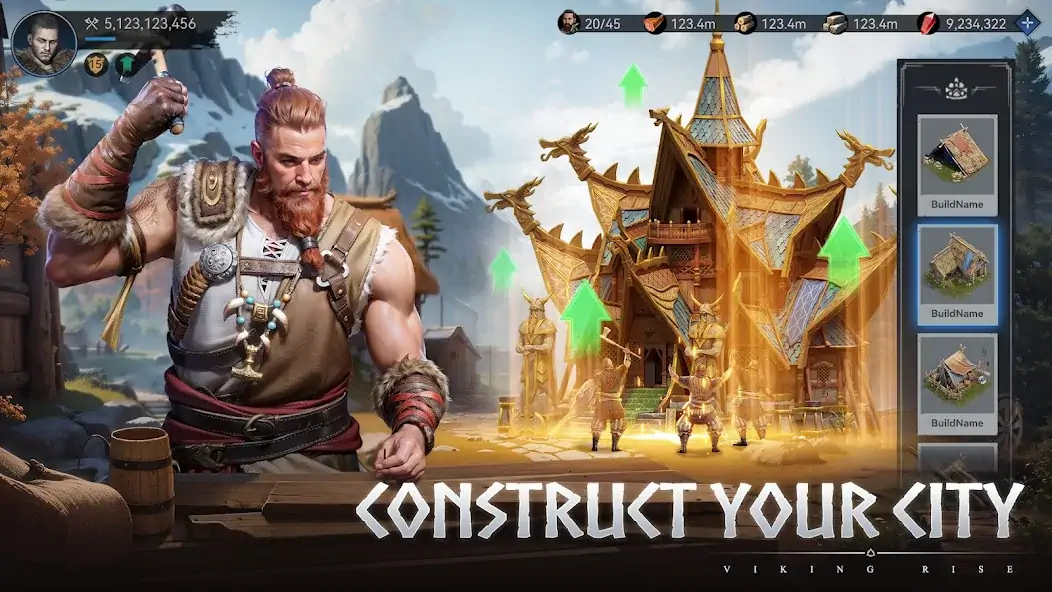 Download Viking Rise [MOD, Unlimited money/coins] + Hack [MOD, Menu] for Android