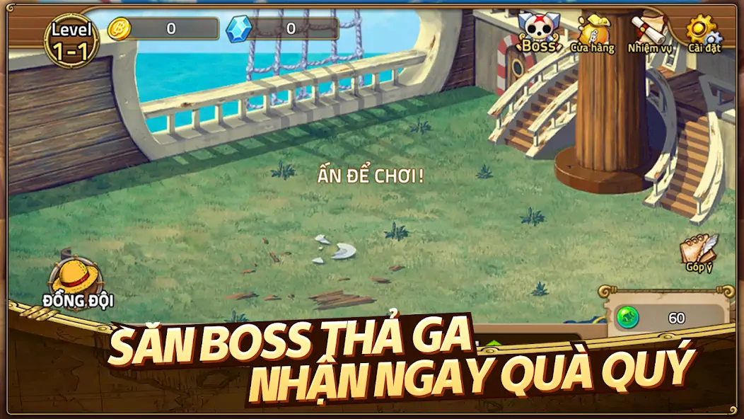Download Huyền Thoại Hải Tặc [MOD, Unlimited money/gems] + Hack [MOD, Menu] for Android