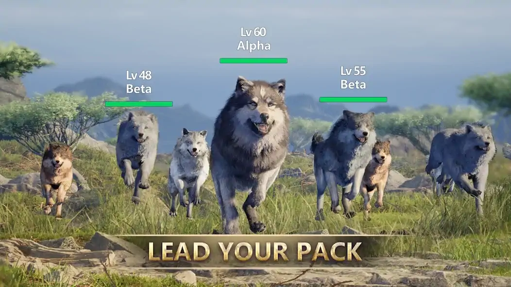 Download Wolf Game: Wild Animal Wars [MOD, Unlimited money] + Hack [MOD, Menu] for Android