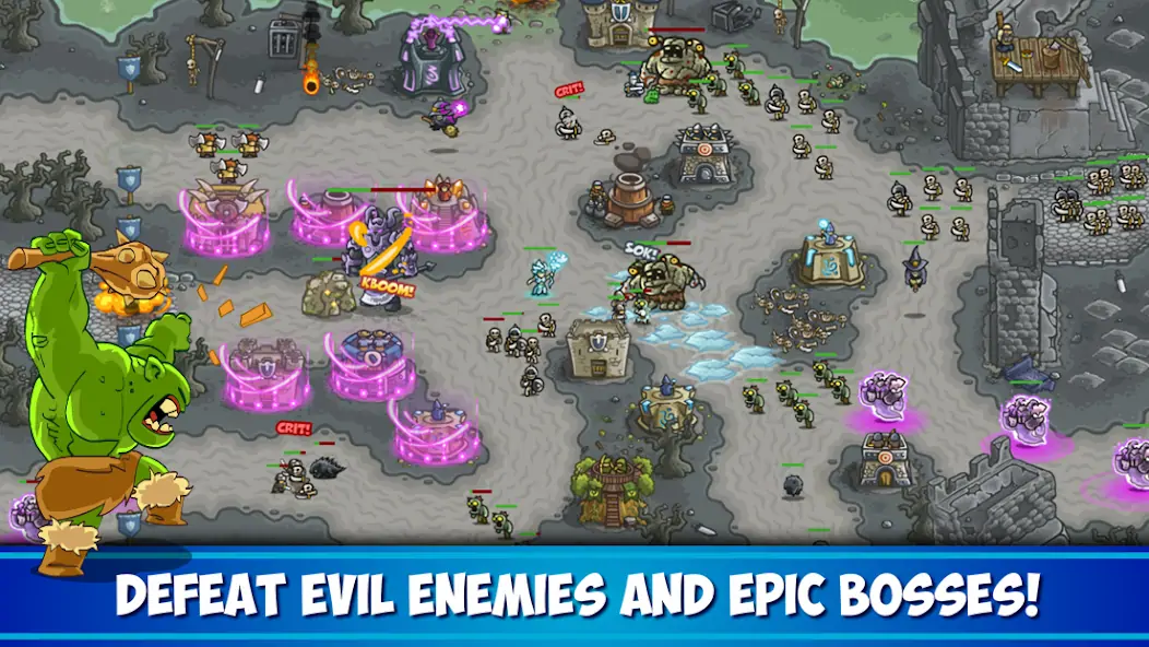 Download Kingdom Rush- Tower Defense TD [MOD, Unlimited money] + Hack [MOD, Menu] for Android