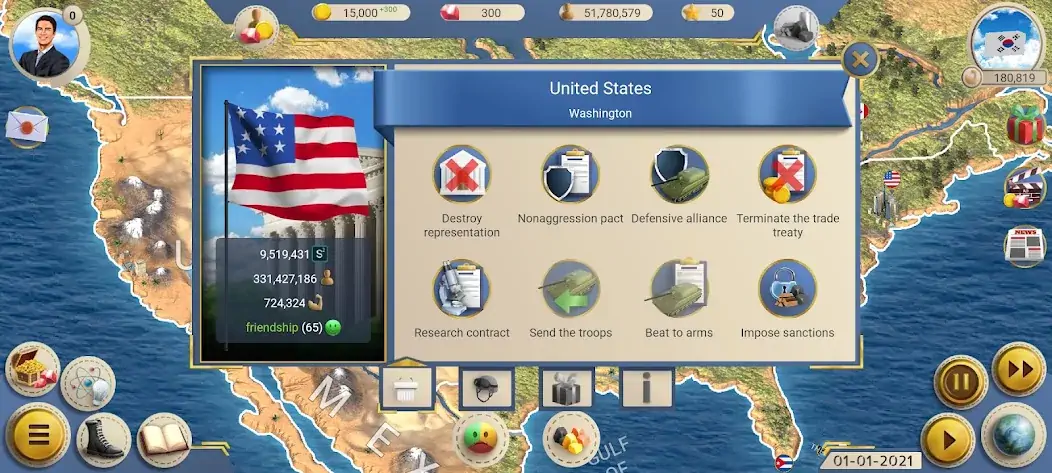 Download MA 2 – President Simulator [MOD, Unlimited money] + Hack [MOD, Menu] for Android