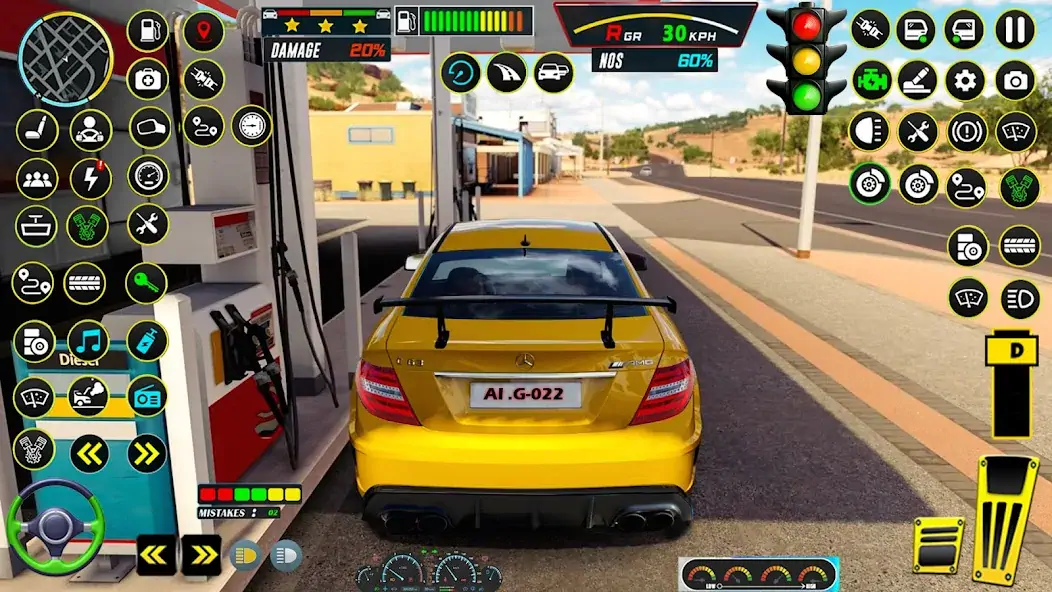 Download School Car Game 3d Car Driving [MOD, Unlimited coins] + Hack [MOD, Menu] for Android