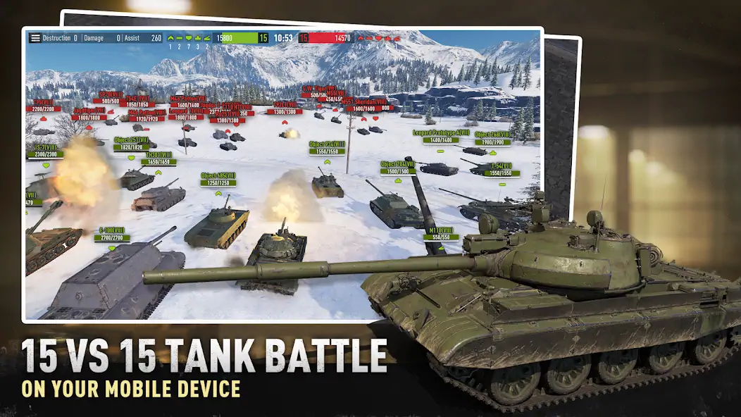 Download Tank Company [MOD, Unlimited money/gems] + Hack [MOD, Menu] for Android