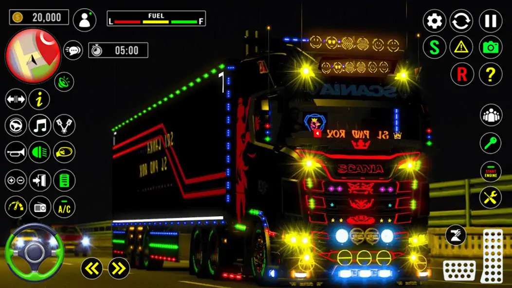 Download US Truck City Transport Sim 3d [MOD, Unlimited money] + Hack [MOD, Menu] for Android