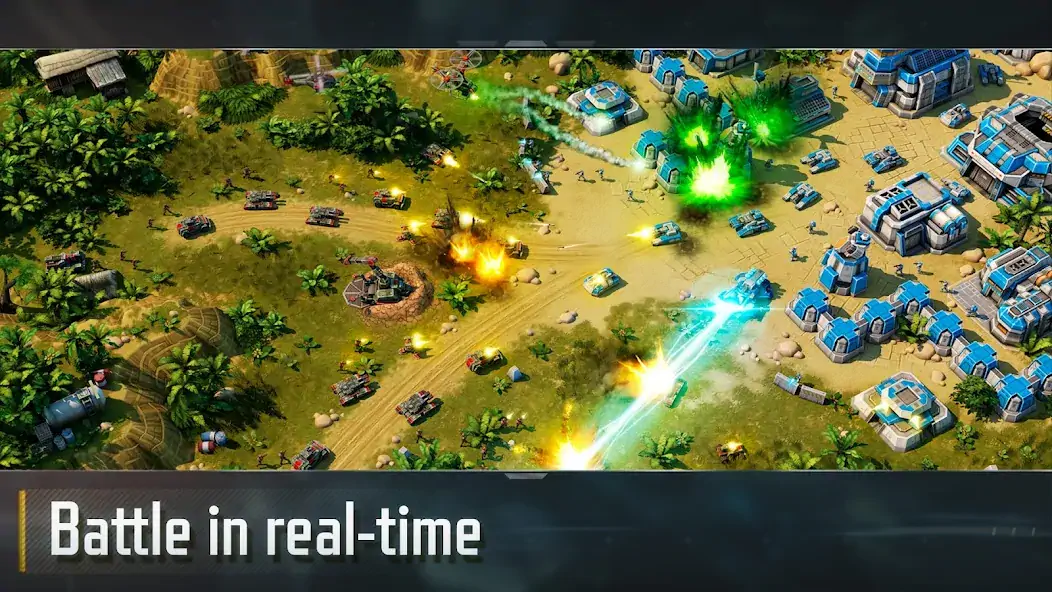 Download Art of War 3:RTS strategy game [MOD, Unlimited money/gems] + Hack [MOD, Menu] for Android