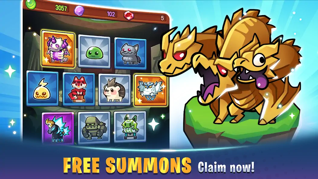 Download Summoners Greed: Idle Hero RPG [MOD, Unlimited money] + Hack [MOD, Menu] for Android