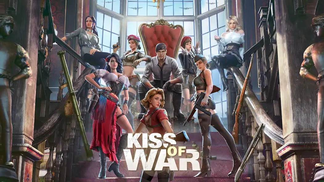 Download Kiss of War [MOD, Unlimited coins] + Hack [MOD, Menu] for Android