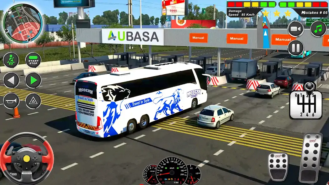 Download Euro Bus Driving Simulator [MOD, Unlimited money] + Hack [MOD, Menu] for Android