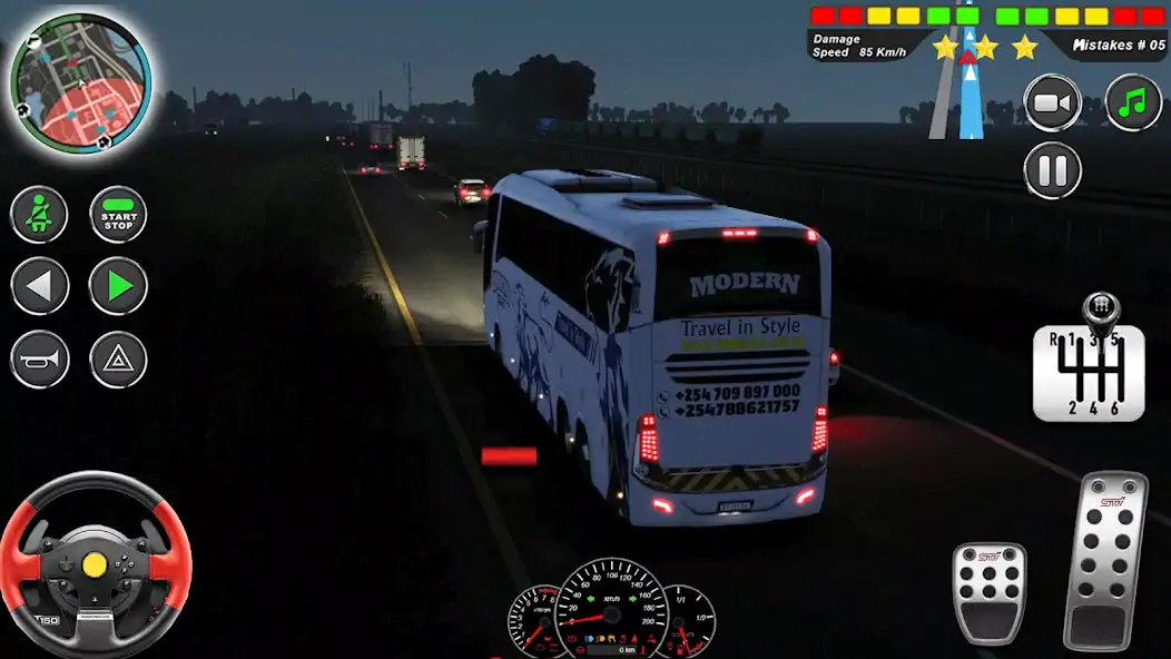 Download Euro Bus Driving Simulator [MOD, Unlimited money] + Hack [MOD, Menu] for Android