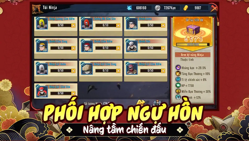 Download Nhẫn Giả Truyền Thuyết Mobile [MOD, Unlimited money/gems] + Hack [MOD, Menu] for Android