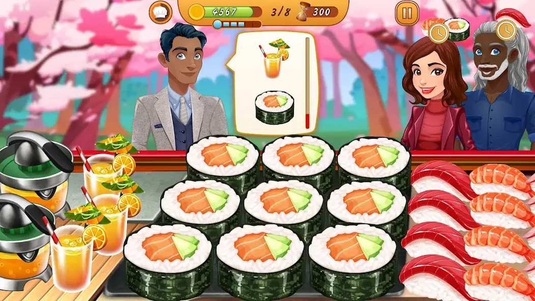 Download Cooking Team: Restaurant Games [MOD, Unlimited money/coins] + Hack [MOD, Menu] for Android