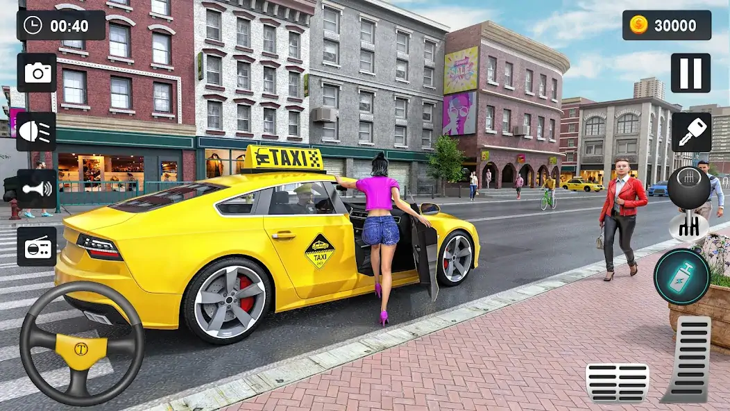Download Taxi Simulator 3D - Taxi Games [MOD, Unlimited money/gems] + Hack [MOD, Menu] for Android