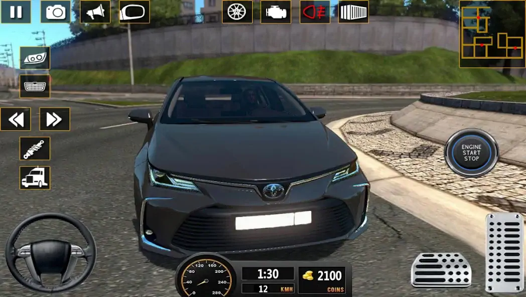 Download City Car Driving 3D Car Games [MOD, Unlimited money/coins] + Hack [MOD, Menu] for Android