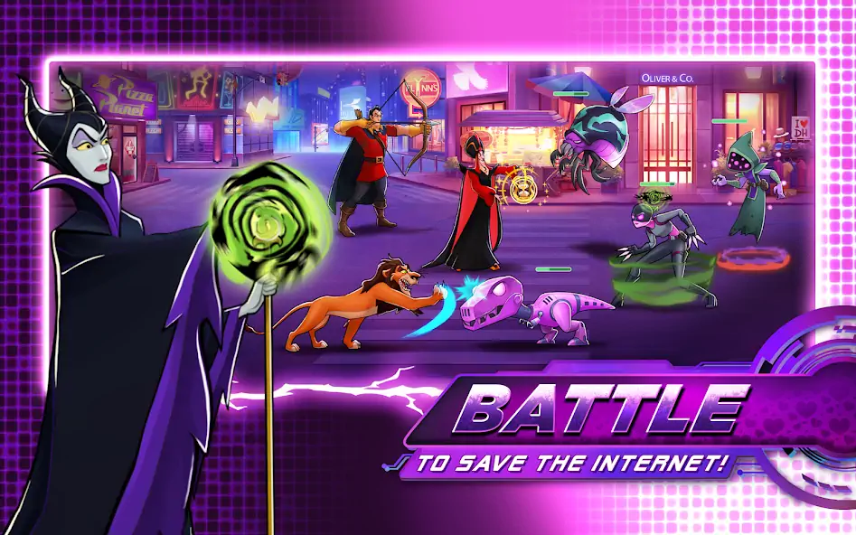 Download Disney Heroes: Battle Mode [MOD, Unlimited money] + Hack [MOD, Menu] for Android
