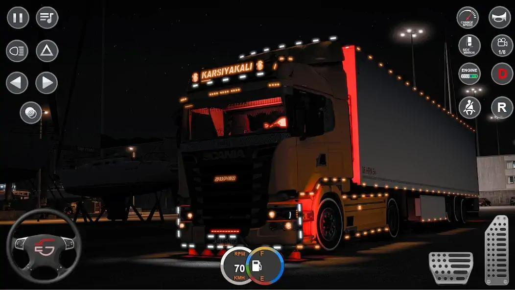 Download City Euro Truck Simulator 3d [MOD, Unlimited money] + Hack [MOD, Menu] for Android