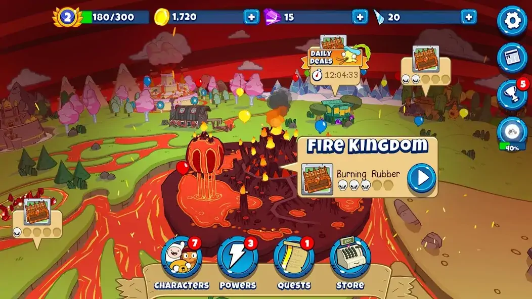 Download Bloons Adventure Time TD [MOD, Unlimited money/gems] + Hack [MOD, Menu] for Android