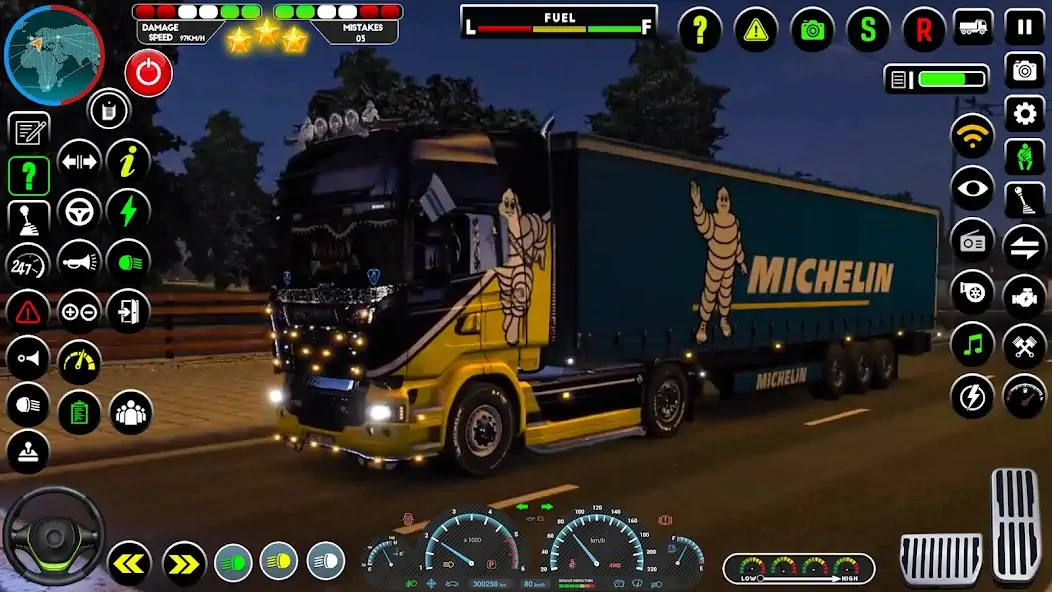 Download Euro Truck Driving Games [MOD, Unlimited money/gems] + Hack [MOD, Menu] for Android