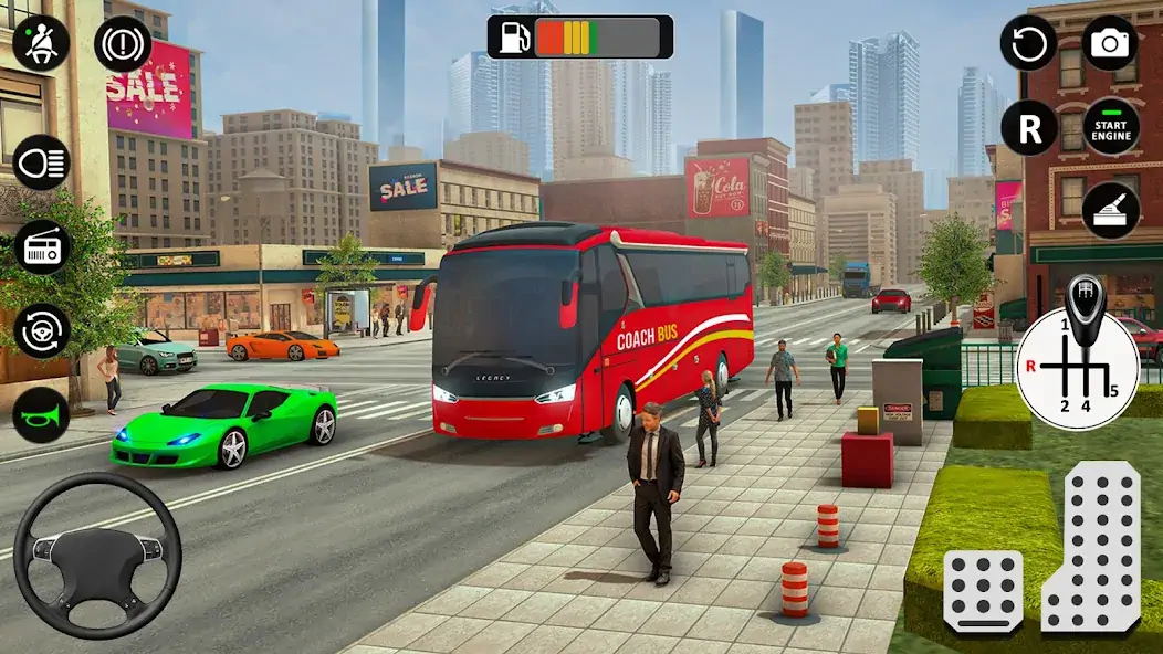 Download Coach Bus Simulator: Bus Games [MOD, Unlimited money] + Hack [MOD, Menu] for Android