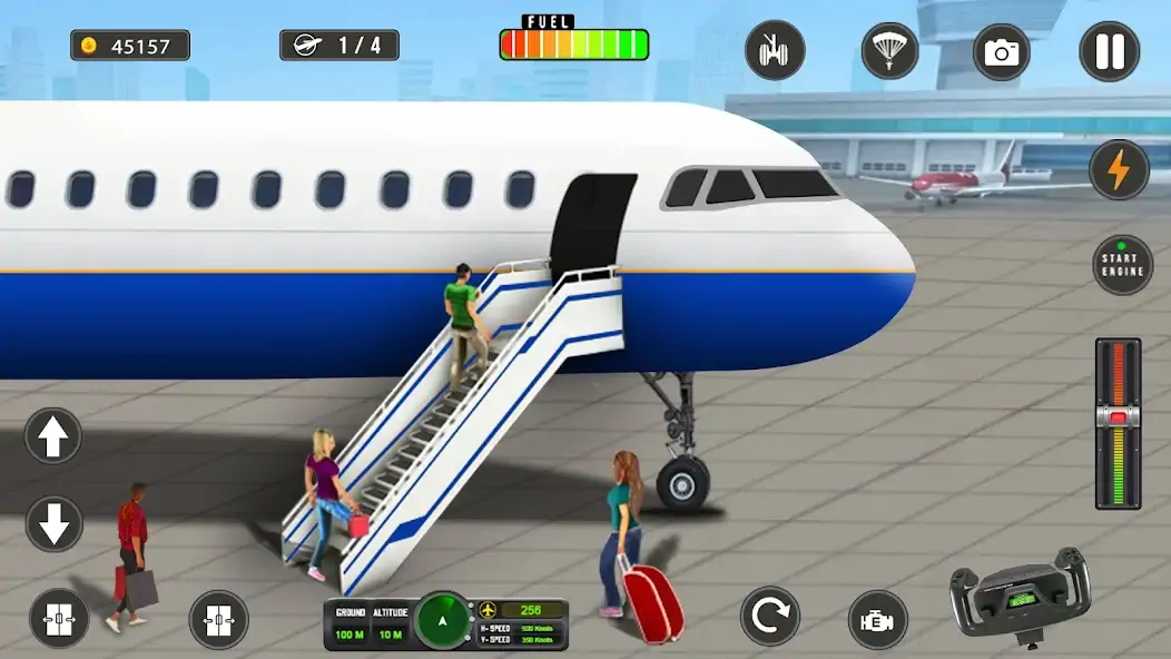 Download Flight Simulator - Plane Games [MOD, Unlimited money/gems] + Hack [MOD, Menu] for Android