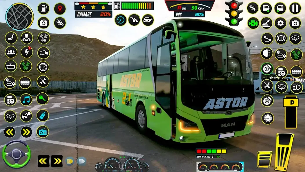 Download Euro Bus Simulator: Bus Game [MOD, Unlimited money] + Hack [MOD, Menu] for Android