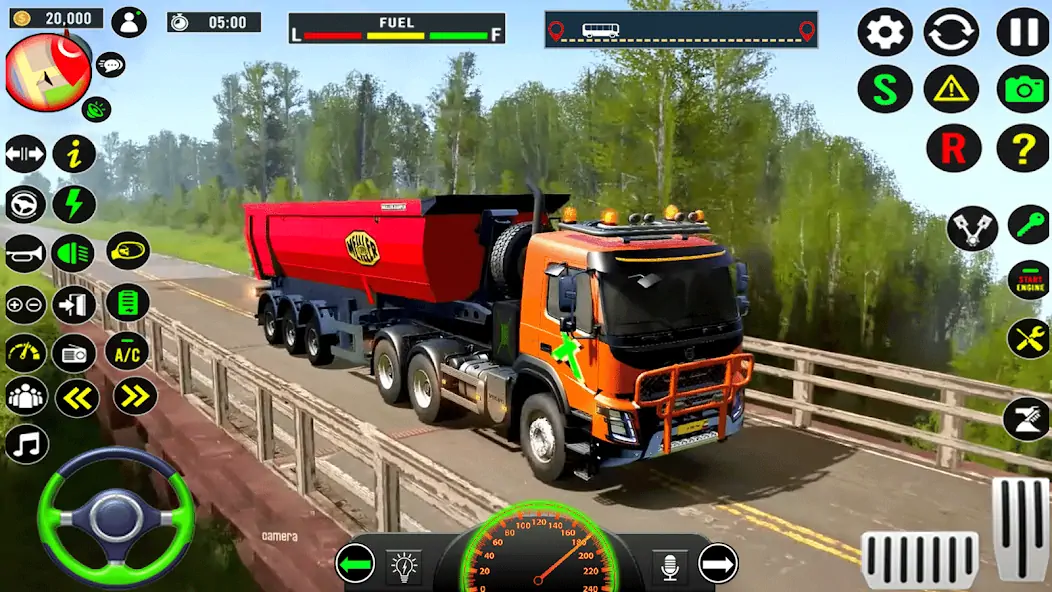 Download Indian Truck Heavy Cargo Duty [MOD, Unlimited money/gems] + Hack [MOD, Menu] for Android