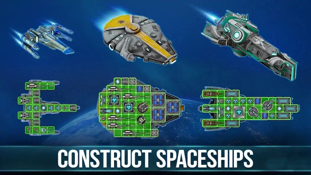 Download Space Arena: Construct & Fight [MOD, Unlimited coins] + Hack [MOD, Menu] for Android