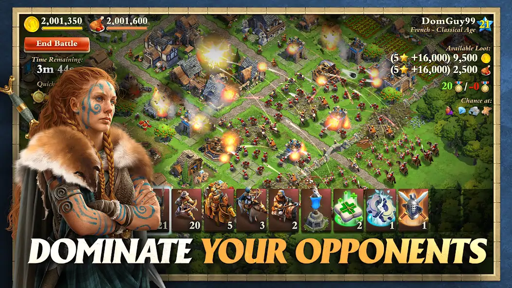 Download DomiNations Asia [MOD, Unlimited money/gems] + Hack [MOD, Menu] for Android