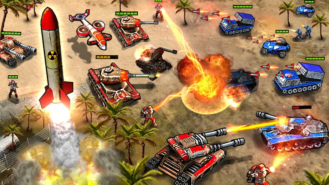 Download Command Generals RTS [MOD, Unlimited money/coins] + Hack [MOD, Menu] for Android