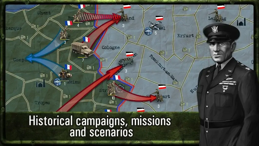 Download Strategy & Tactics: WW2 [MOD, Unlimited money/gems] + Hack [MOD, Menu] for Android