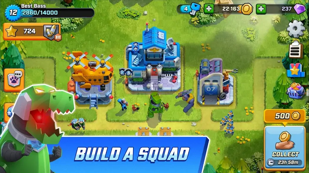 Download Rush Wars [MOD, Unlimited money] + Hack [MOD, Menu] for Android