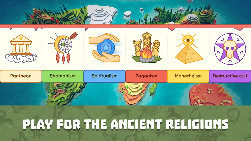Download Religion Inc. God Simulator [MOD, Unlimited coins] + Hack [MOD, Menu] for Android