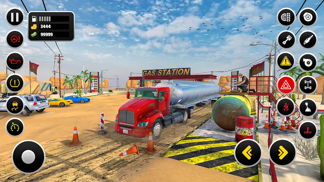 Download Gas Station Simulator Games [MOD, Unlimited coins] + Hack [MOD, Menu] for Android