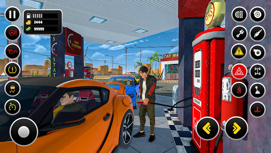 Download Gas Station Simulator Games [MOD, Unlimited coins] + Hack [MOD, Menu] for Android