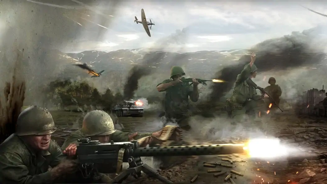 Download World of War Machines - WW2 [MOD, Unlimited money/gems] + Hack [MOD, Menu] for Android