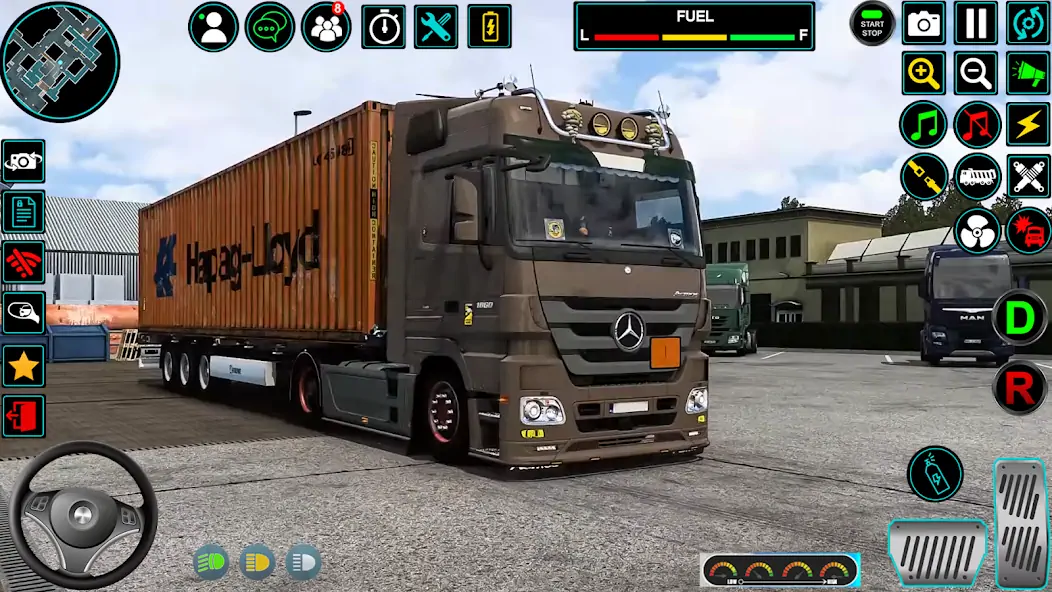 Download Highway Truck Simulator 2023 [MOD, Unlimited money/gems] + Hack [MOD, Menu] for Android
