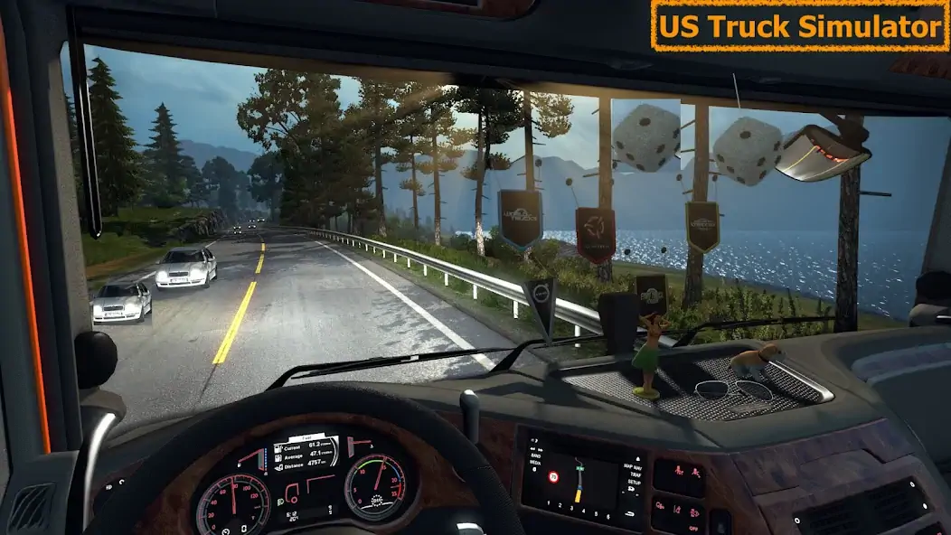 Download US Truck Simulator Truck Games [MOD, Unlimited coins] + Hack [MOD, Menu] for Android