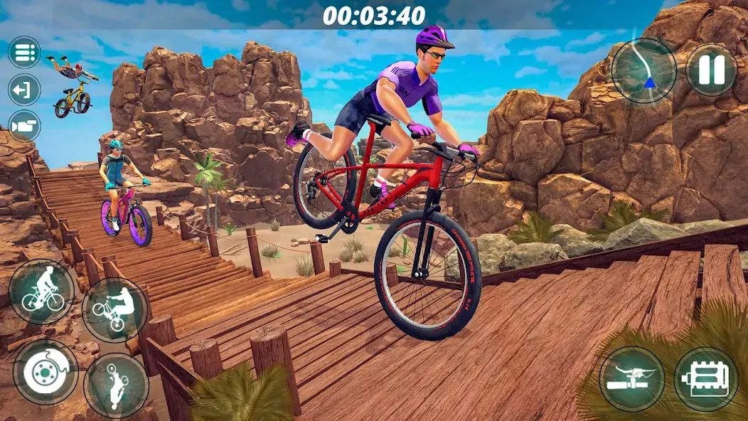 Download Xtreme BMX Offroad Cycle Game [MOD, Unlimited money/coins] + Hack [MOD, Menu] for Android