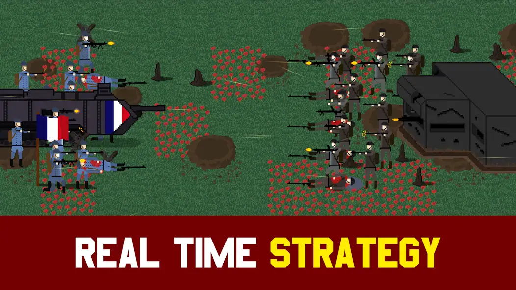 Download Trench Warfare 1917: WW1 RTS [MOD, Unlimited money] + Hack [MOD, Menu] for Android