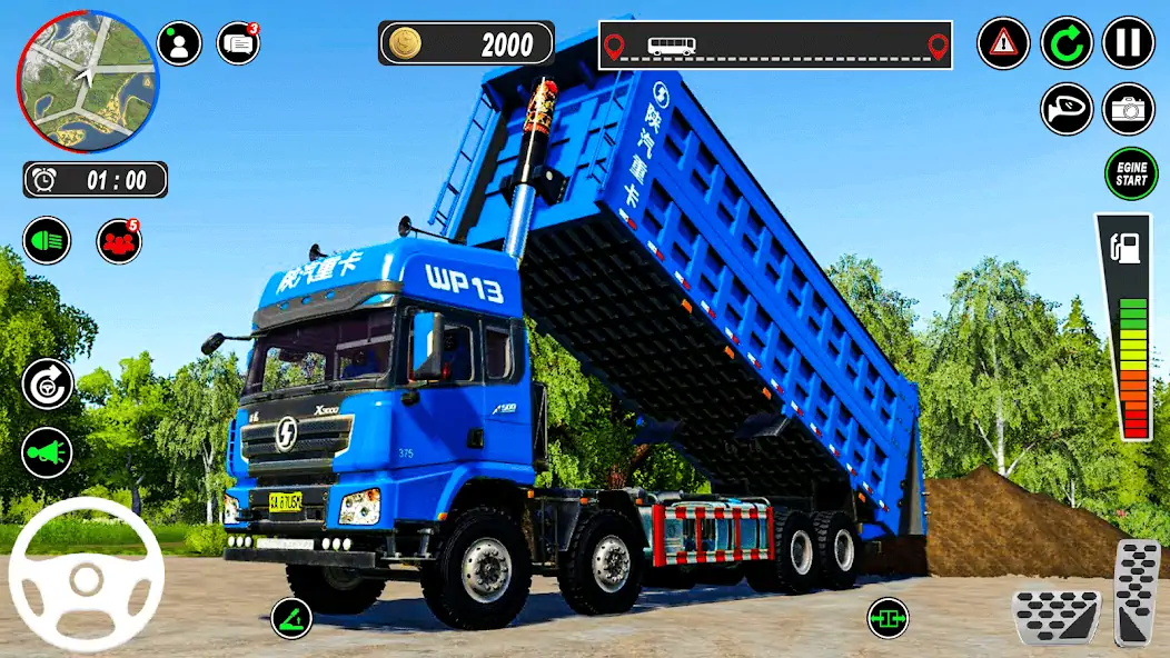 Download Cargo Delivery Truck Offroad [MOD, Unlimited money/coins] + Hack [MOD, Menu] for Android