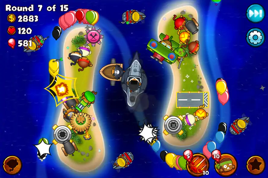 Download Bloons Monkey City [MOD, Unlimited coins] + Hack [MOD, Menu] for Android