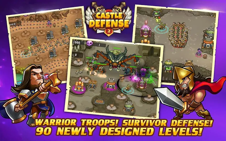 Download Castle Defense 2 [MOD, Unlimited money] + Hack [MOD, Menu] for Android