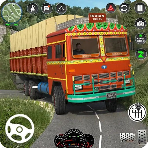 Download Indian Truck Games Simulator [MOD, Unlimited money] + Hack [MOD, Menu] for Android