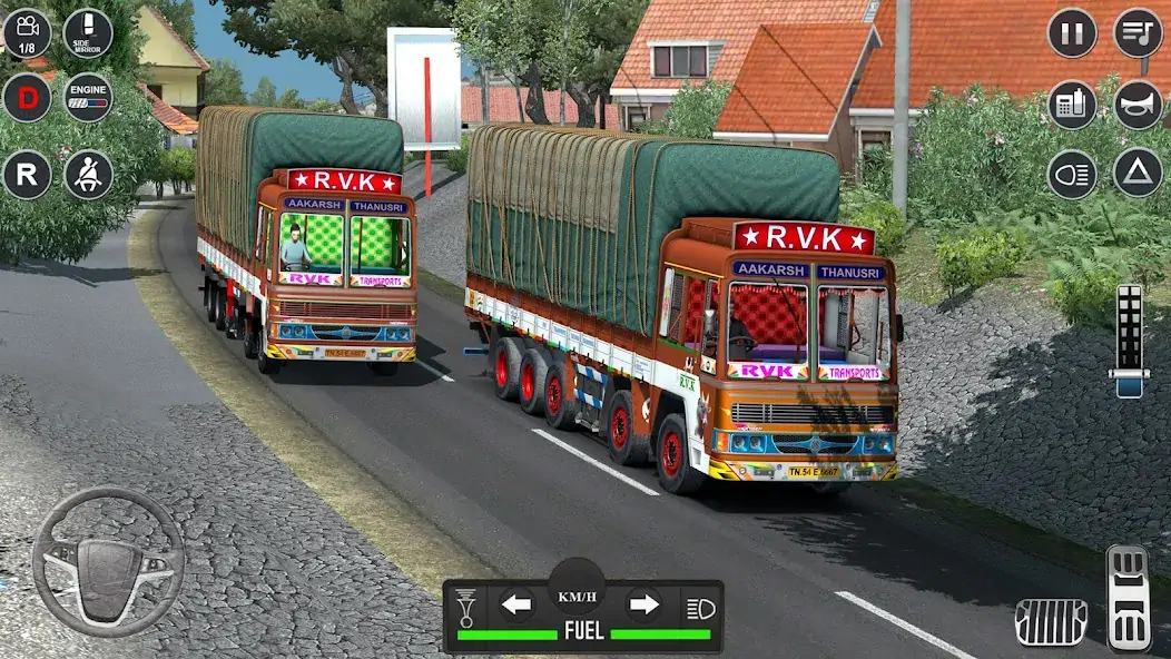 Download Indian Truck Games Simulator [MOD, Unlimited money] + Hack [MOD, Menu] for Android