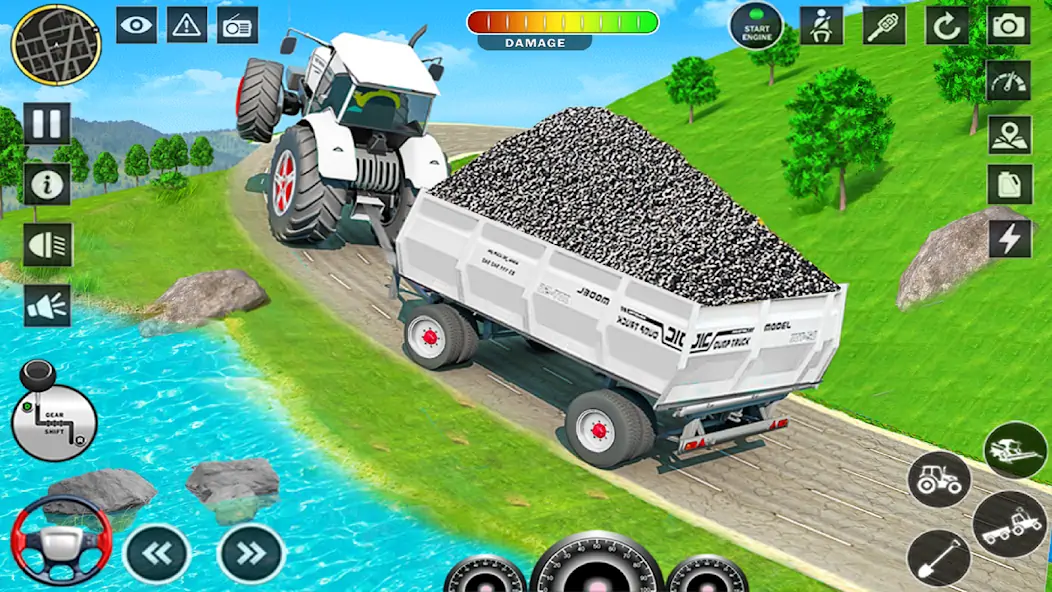 Download Big Tractor Farming Simulator [MOD, Unlimited money/coins] + Hack [MOD, Menu] for Android