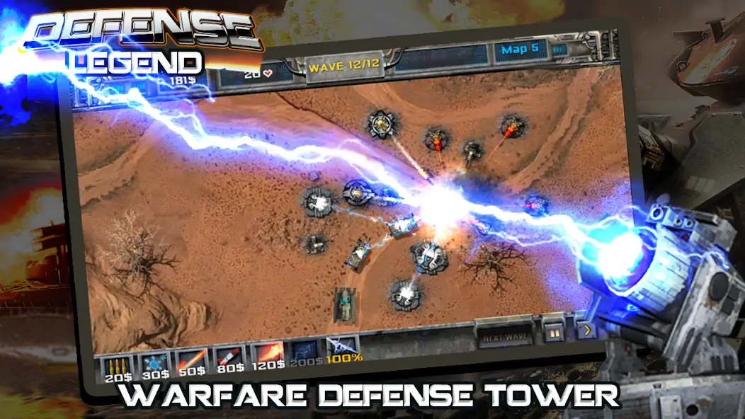 Download Tower defense- Defense Legend [MOD, Unlimited money/gems] + Hack [MOD, Menu] for Android