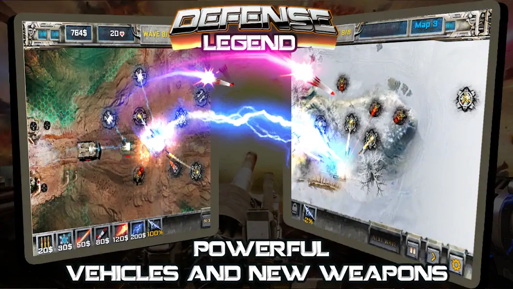 Download Tower defense- Defense Legend [MOD, Unlimited money/gems] + Hack [MOD, Menu] for Android