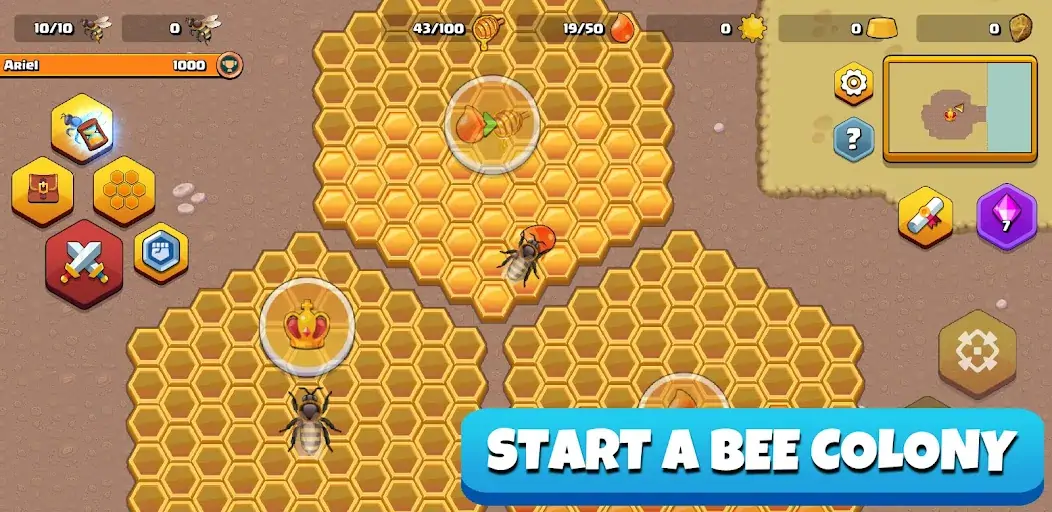 Download Pocket Bees: Colony Simulator [MOD, Unlimited money] + Hack [MOD, Menu] for Android