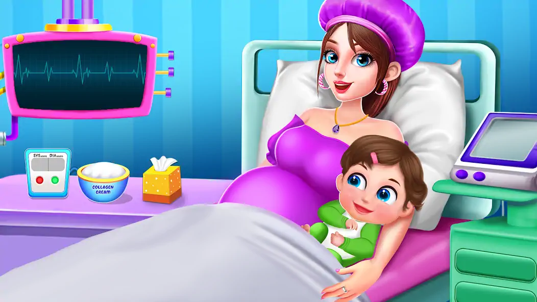 Download Pregnant Mommy Care Baby Games [MOD, Unlimited money] + Hack [MOD, Menu] for Android