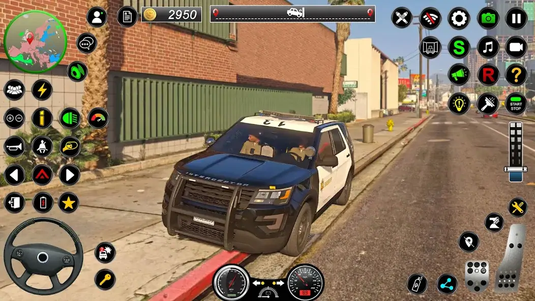 Download US Police Car Parking Car Game [MOD, Unlimited money] + Hack [MOD, Menu] for Android